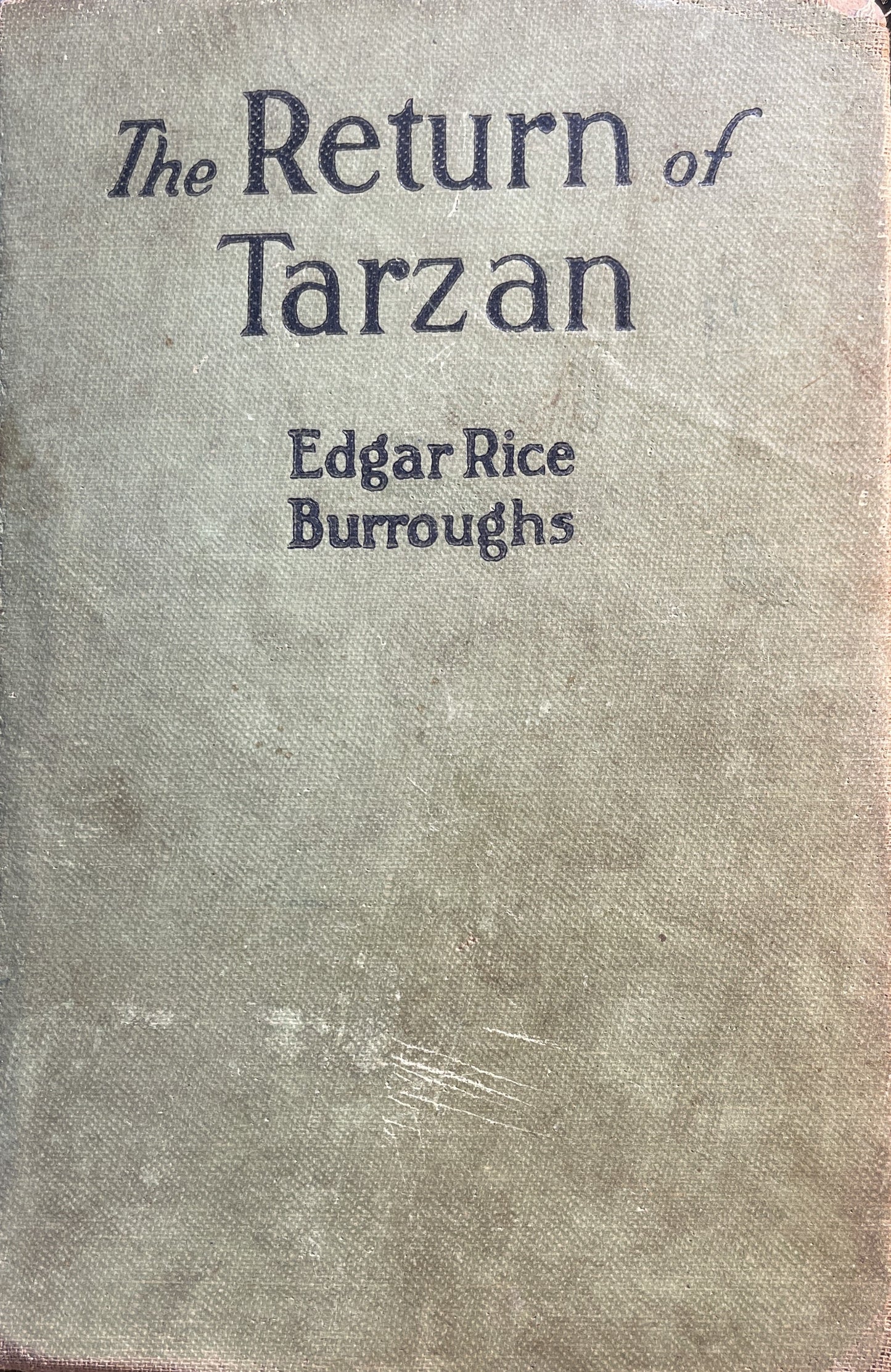 “The Return of Tarzan”